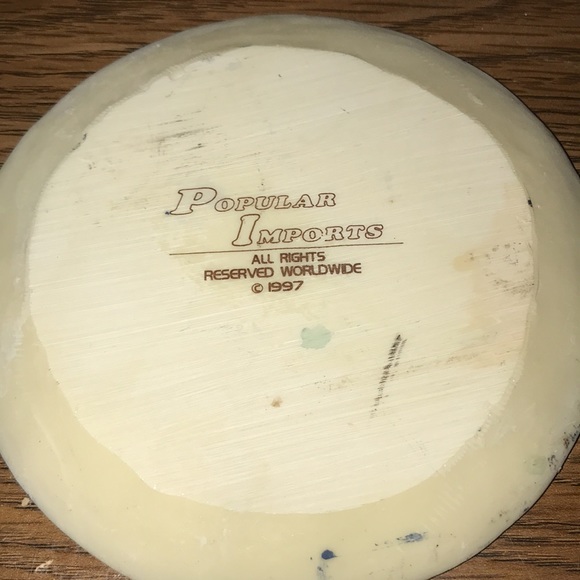 Adorable Vintage Miniature 10-piece Bear Nativity Tea Set - Picture 7 of 8